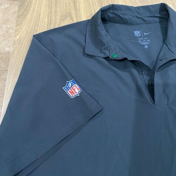 New York Jets Men's Golf Shirt NFL NIKE - Picture 2 of 6